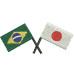 Bandera Brasil Y Japón 2 Septiembre 2015