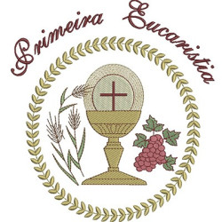 Embroidery Design First Eucharist
