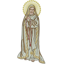 Embroidery Design Our Lady Of Fatima Part 1