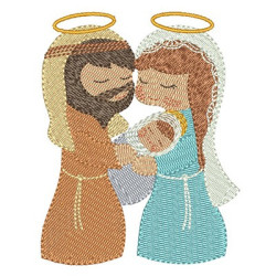 Embroidery Design Holy Family 2015