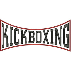 Matriz De Bordado Kickboxing