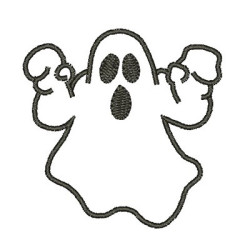 Embroidery Design Ghost 1