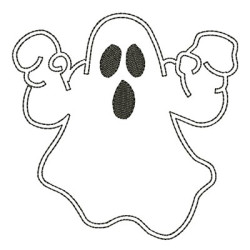 Embroidery Design Ghost 3