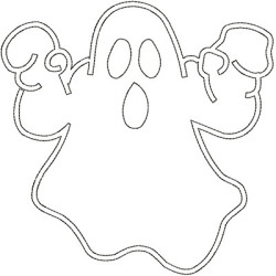 Embroidery Design Ghost 4