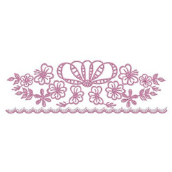 Embroidery Design Embroidered Track
