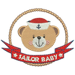 Diseño Para Bordado Baby Sailor