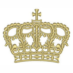 Matriz De Bordado Coroa Princesa