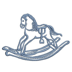 Embroidery Design Horse Balance