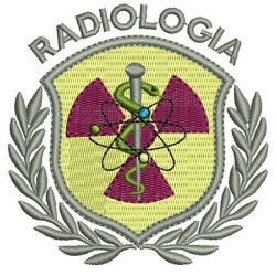 Matriz De Bordado Escudo Radiologia