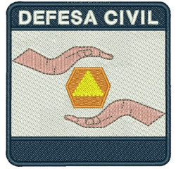 Diseño Para Bordado Defesa Civil