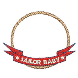 Diseño Para Bordado Marco Sailor Baby