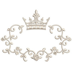 Embroidery Design Frame Provence 50