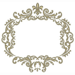 Embroidery Design Frame Provence 60
