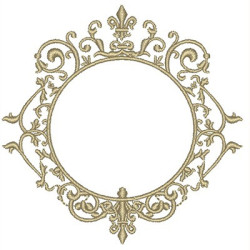 Embroidery Design Frame Provence 62