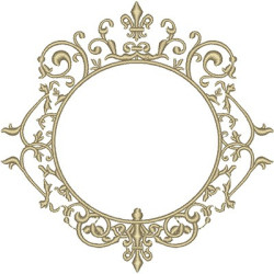 Embroidery Design Frame Provence 63