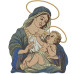 Madonna Our Lady With Jesus Christmas