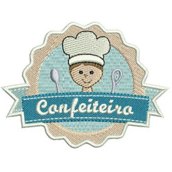Embroidery Design Shell Confectioner