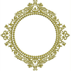 Embroidery Design Frame Provence 57