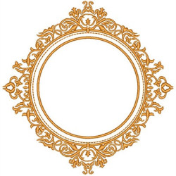 Embroidery Design Frame Provence 65