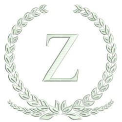 Diseño Para Bordado Letra Z