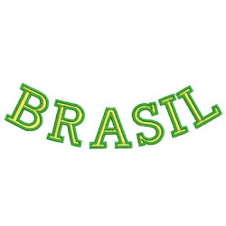 Matriz De Bordado Brasil Arco Oposto