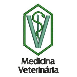 Diseño Para Bordado Medicina Verterinária 3