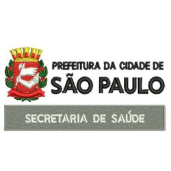 Diseño Para Bordado Secretaria De Saude De Sp