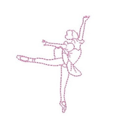 Embroidery Design Ballerina Minor