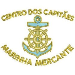 Matriz De Bordado Marinha Mercante Capitães