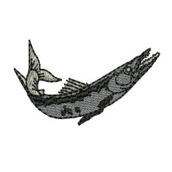 Embroidery Design Barracuda