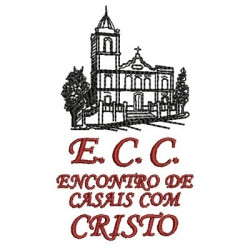 Matriz De Bordado E.c.c. Encontro Casais Com Cristo