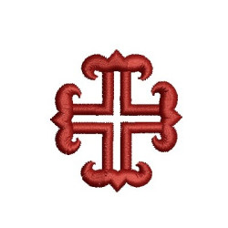 Diseño Para Bordado Cruz De Malta 11