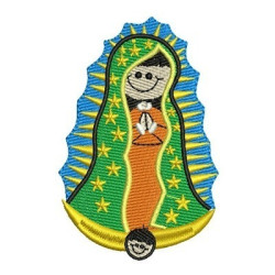 Embroidery Design Our Lady Of Guadalupe 2
