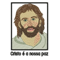 Embroidery Design Christ Is Our Peace 2