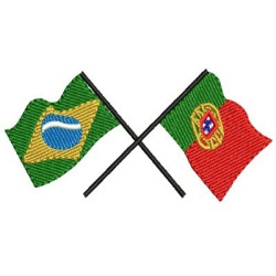 Matriz De Bordado Brasil & Portugal