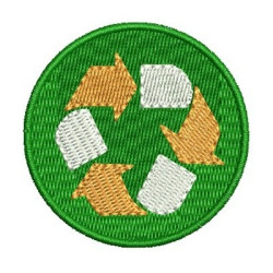 Embroidery Design Reciclagem 2