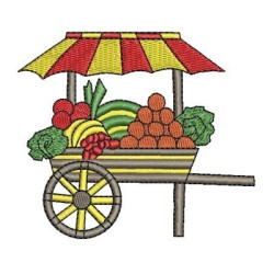 Embroidery Design Bank Of Fruit
