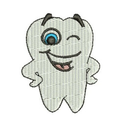 Embroidery Design Tooth 6