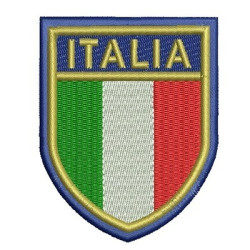 Matriz De Bordado Escudo Itália