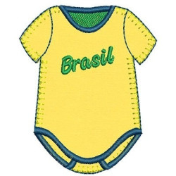 Embroidery Design Body Brazil With Application