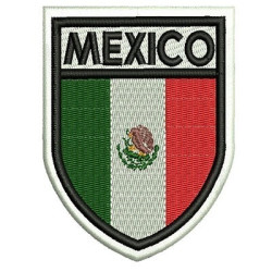 Matriz De Bordado Escudo México