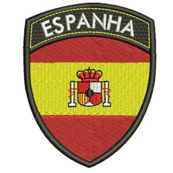 Matriz De Bordado Escudo Espanha