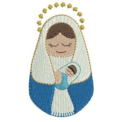 Embroidery Design Our Lady Of The Holy Family