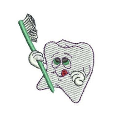 Embroidery Design Sweet Tooth