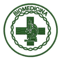 Matriz De Bordado Biomedicina Símbolo