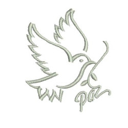 Embroidery Design Dove Of Peace 2