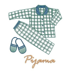 Matriz De Bordado Pijama