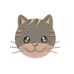 Embroidery Design Cat Baby