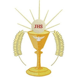 Embroidery Design Chalice Jhs 30 Cm