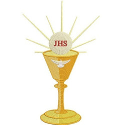 Embroidery Design Chalice Jhs 30 Cm 2